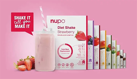 Shake-uri de slabit Nupo